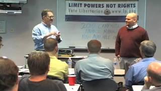 Libertarian Candidate Training Seminar, part 21: Ryan Liedtky, part 3