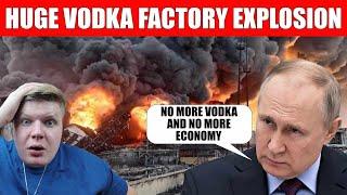 VODKA FACTORIES ON FIRE IN RUSSIA, ECONOMY COLLAPSE