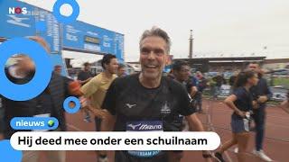 Premier Schoof liep stiekem halve marathon