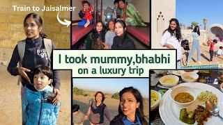 3 day trip to Jaisalmer I Traveling in India with family after a long time
