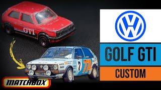 MATCHBOX Volkswagen Golf GTI custom