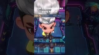 MAGIC CHESS BEST COMMANDERS #mobilelegends #magicchessmobilelegends #mlbb #magicchess #bestsynergy