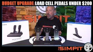 Budget Upgrade:  Load Cell Pedals for under $200 - Moza Racing SRP Pedals Quick Review