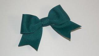 How To Make a Small Elegant Boutique Hair Bow