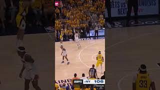 A Best of NBA Moment? Andrew Nembhard's Game 3 Dagger vs. NYK in the Playoffs | Indiana Pacers