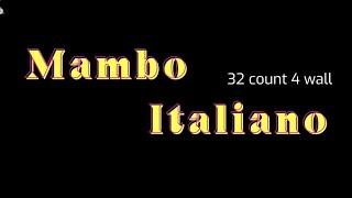 [라인댄스]mambo Italiano/ 맘보 이탈리아노 라인댄스