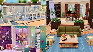 Hannah Montana Malibu Beach House & Secret Closet | Sims 4 ASMR Speed Build