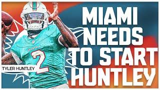 The Miami Dolphins Need To Start Tyler Huntley!