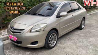 Review 2008 Toyota Vios 1.3 E manual || Sir KF review