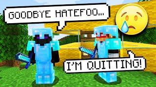 My Last Video with HateFoo… *SAD*