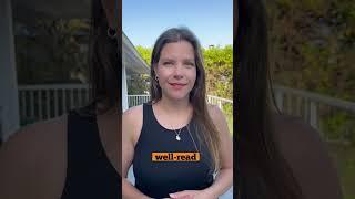 Advanced vocabulary- adjectives starting with “well-“