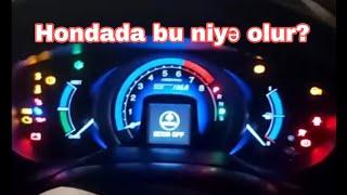 Hondada üzə çıxan bu problem nəyi bildirir?