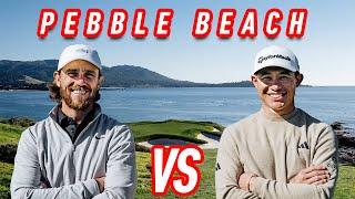 Collin Morikawa VS Tommy Fleetwood @ Pebble Beach