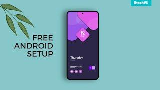 Clean & Minimal Android Set Up | Best KWGT setup Using Nova Launcher