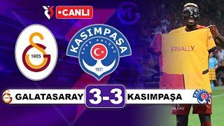 Galatasaray 3-3 Kasımpaşa / Süper Lig Canlı Yayın