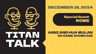 Titan Talk! Hosted by Isiah and Killgoon // December 18th featuring Rowe!