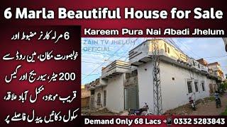 URGENT SALE  6 Marla Beautiful House for Sale in Nai Abadi Kareem Pura JLM - Fully Developed Area