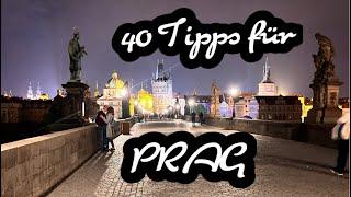 PRAG - 40 Tipps für ein tolles Wochenende in der goldenen Stadt an der Moldau - Praha Prague 2022 ️