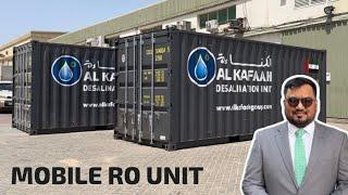 Portable Containerized Desalination Plant | Humanitarian & Relief | Brackish | Al Kafaah Dubai, UAE