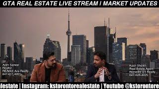 LIVE #8 | Is the GTA Real Estate Market In Freefall? | Tariffs, Feb Market Report