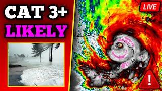 Hurricane Helene HOURS Before Landfall Producing Damage (Live Coverage)