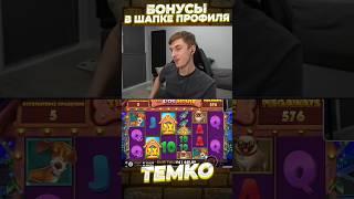 ВКУСНАЯ Б0НУSKA В DOG HOUSE MEGAWAYS #темко #заносынедели #занос #slot #bigwin #doghouse