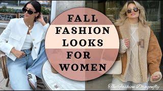 FALL FASHION LOOKS FOR WOMEN