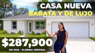  MENOS DE $10,080 de INICIAL | $0 HOA | CASA NUEVA Y LUJOSA | Oportunidad ÚNICA #viral #florida