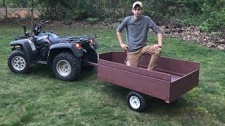 Building a Fourwheeler Trailer