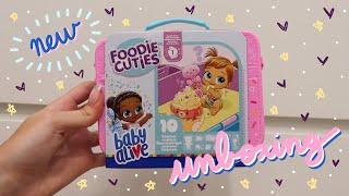 NEW Baby Alive Foodie Cuties Unboxing! Mini Baby Alive Blind Boxes | Kelli Maple