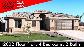 Inside a BRAND NEW HOME - 2002 Floor Plan | Built by SKE Construction of Yuma