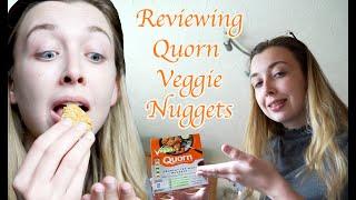 REVIEWING QUORN VEGGIE NUGGETS! AND BORING LIFE UPDATE...