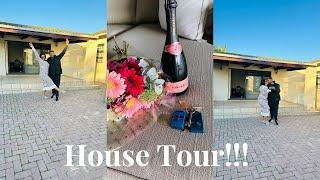 VLOG : WE'VE MOVED IN!!!!PARTLY FURNISHED HOUSE TOUR| South African Youtuber