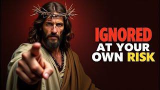ONLY A FEW WILL LISTEN - WILL YOU? | JESUS MESSAGE TODAY | GOD BLESSINGS TODAY #jesus #god