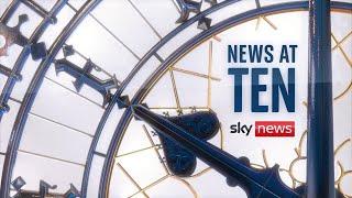 Sky News at Ten | Charity boss says Prince Harry asked for public message of support for Meghan