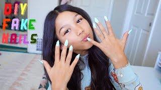 Easiest DIY Fake Nails At Home | Txunamy