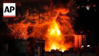 Video captures large explosion in Beirut as Israel strikes hit Lebanon