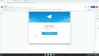 How to use and install Telegram on a Chromebook