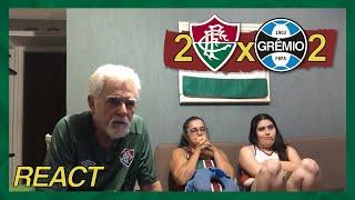 FAMÍLIA TRICOLOR REAGE A 2 FLUMINENSE X 2 GRÊMIO - CAMPEONATO BRASILEIRO 2024