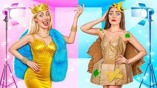 Rich vs Broke Dress to Impress Challenge | Extreme Makeover from Nerd to Popular Girl by Multi DO