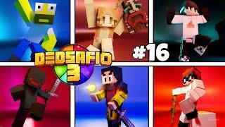 MEJORES MOMENTOS DE DEDSAFIO MINECRAFT 3 DIA 16  | DED, WESTCOL, RIVERS, SHADOUNE, JUANGUARNIZO