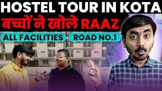 Hostel Tour in Kota | Near Coaching Review | All Facilities for JEE & NEET Aspirants in Road No.1