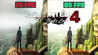 Uncharted PC Fps Boost+Increase Performacne | Fps Drop Fix | Lag& Shuttering Fix | PC Optimziation