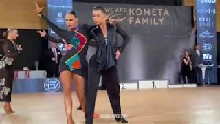 Vladislav Untu - Polina Baryshnikova MDA | Cha Cha Cha | WDSF IO Latin - Brno Open 2020