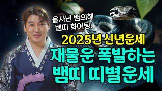 2025년 을사년 뱀띠 신년운세 총정리! 나이별 행운의 색으로 대운까지 잡으세요/ 서울점집 용한점집 [더샤머니즘]