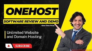 OneHost Software Review - Unlimited Website and Domain Hosting