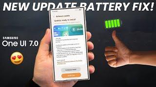 Samsung One UI 7 Battery Drain Issue FIX! (NEW UPDATE)