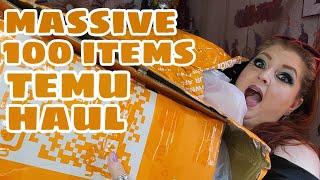 OMG RUN! MASSIVE 100 ITEMS TEMU HAUL | FASHION, JEWELRY, HAIR ACCS, & MORE!