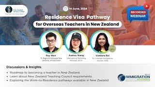 Residence Visa Pathway for Overseas Teachers in NZ || Immigration Advisers New Zealand Ltd