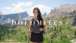 i hiked across the italian dolomites hut to hut️ |mountain girl diaries